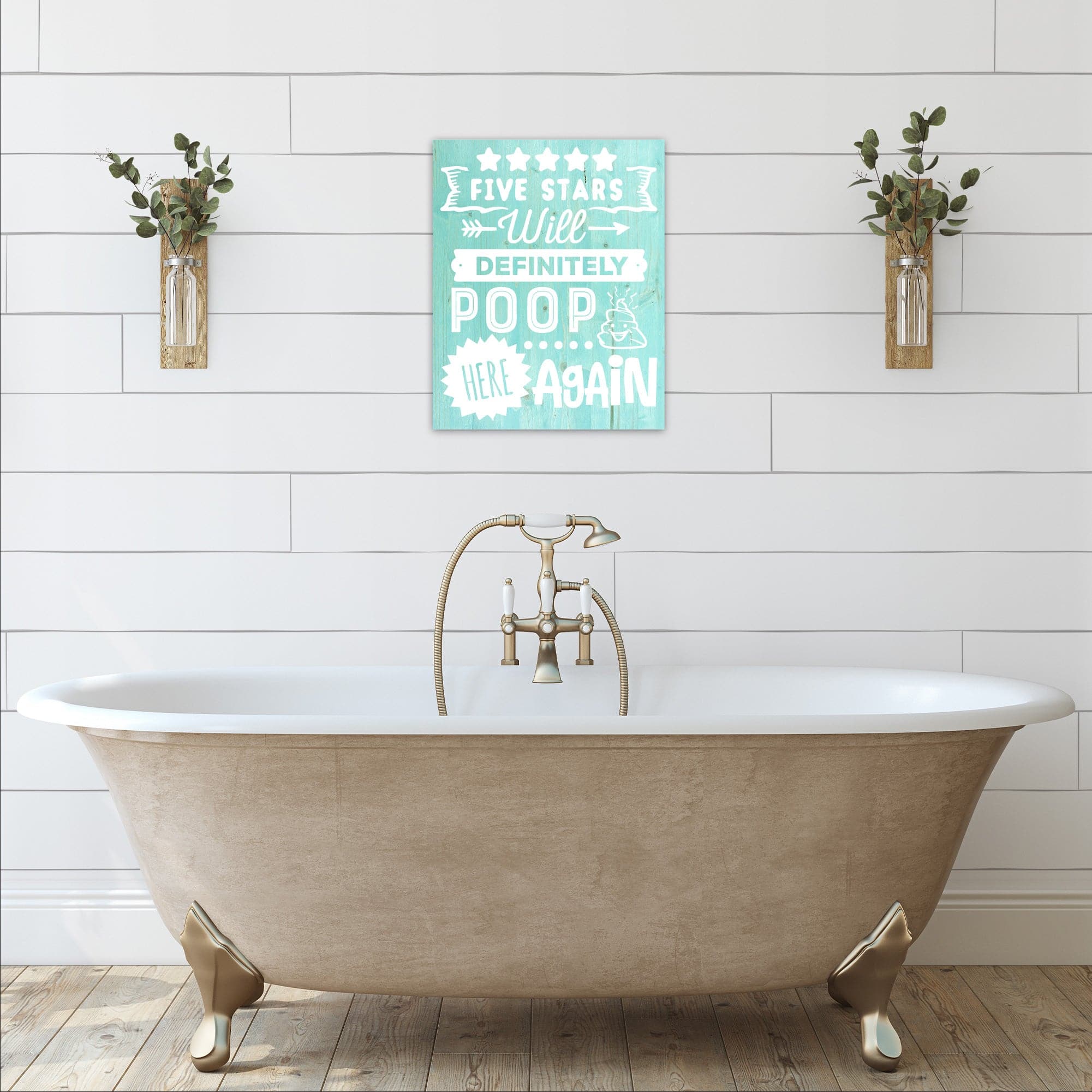 Will Poop Here Again - Dream Big Printables