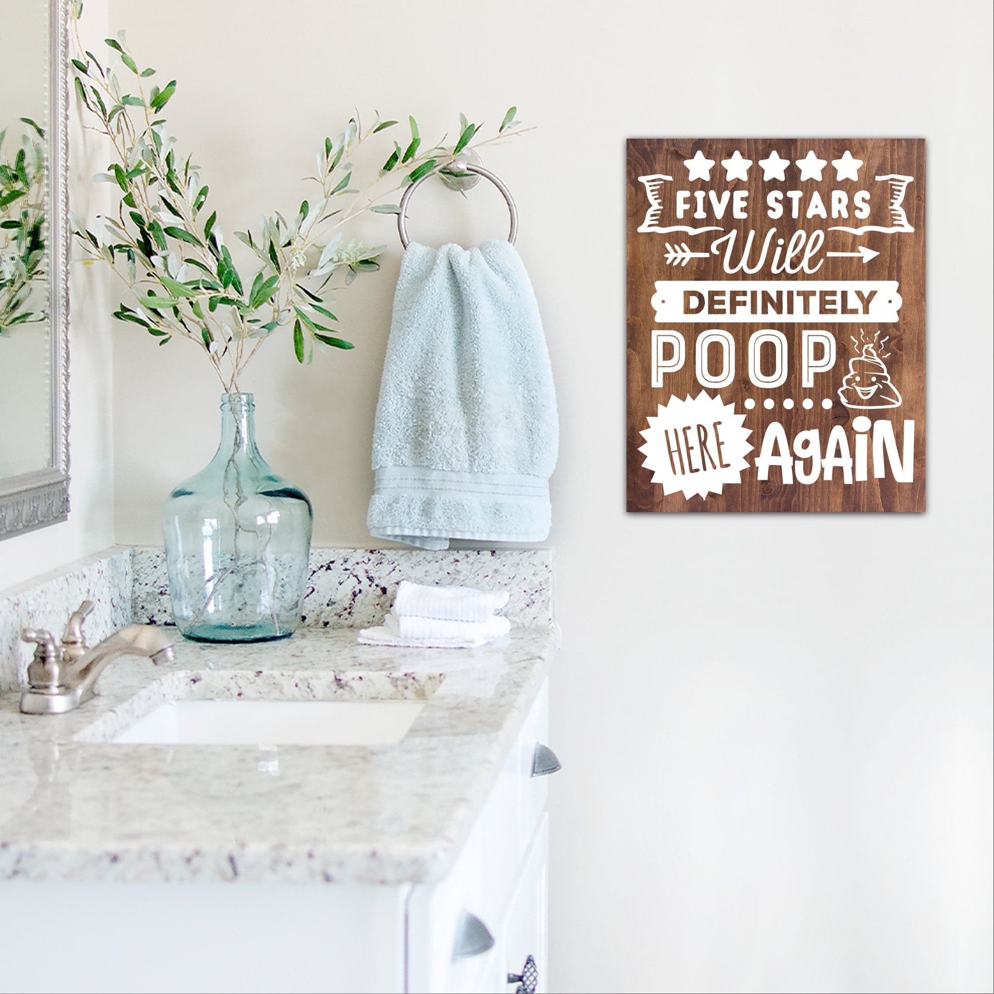 Will Poop Here Again - Dream Big Printables