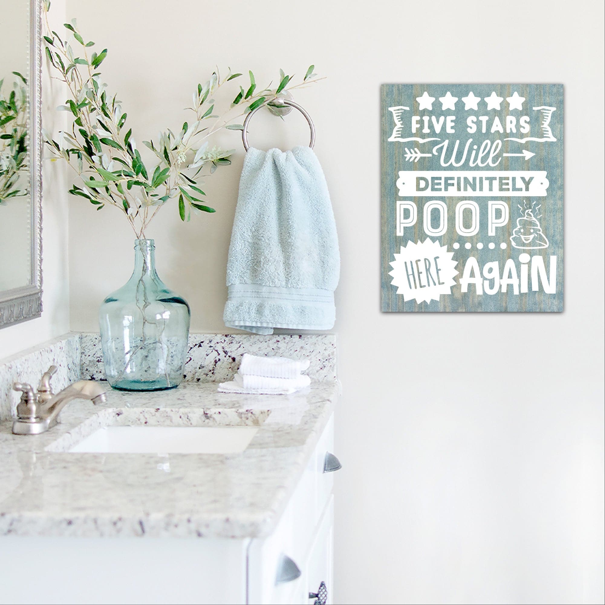 Will Poop Here Again - Dream Big Printables