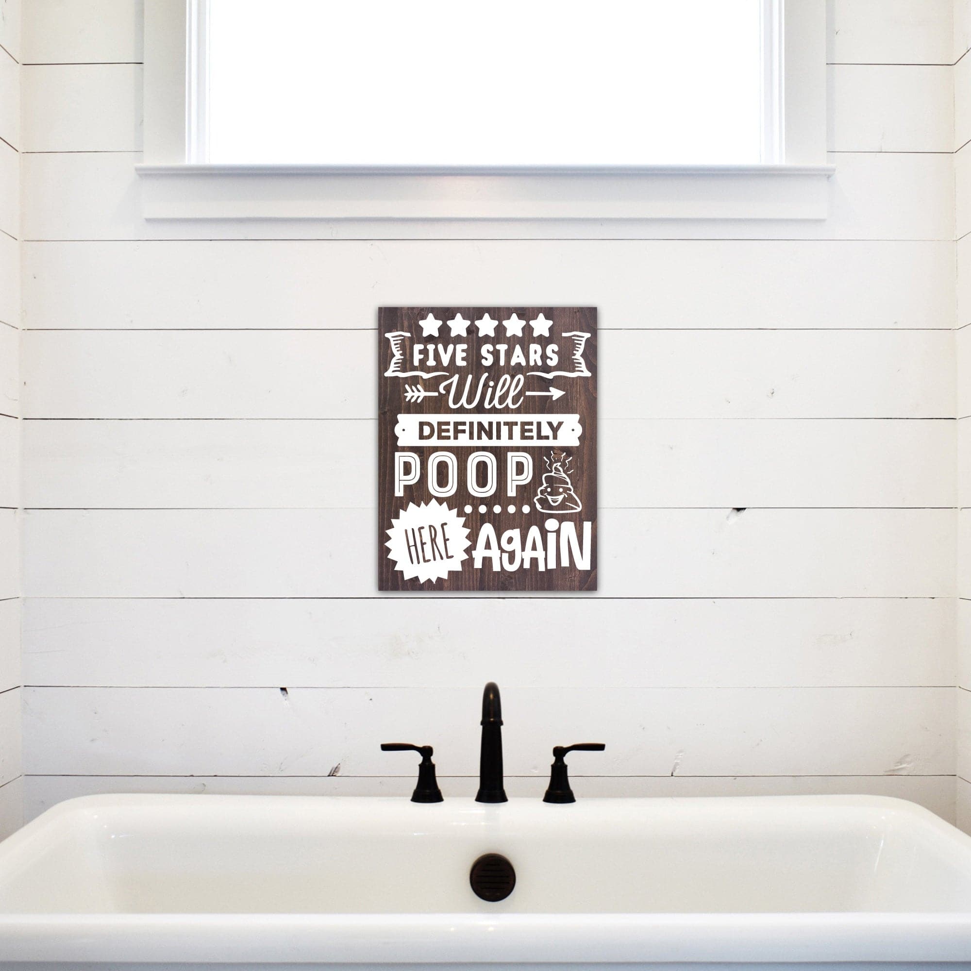 Will Poop Here Again - Dream Big Printables