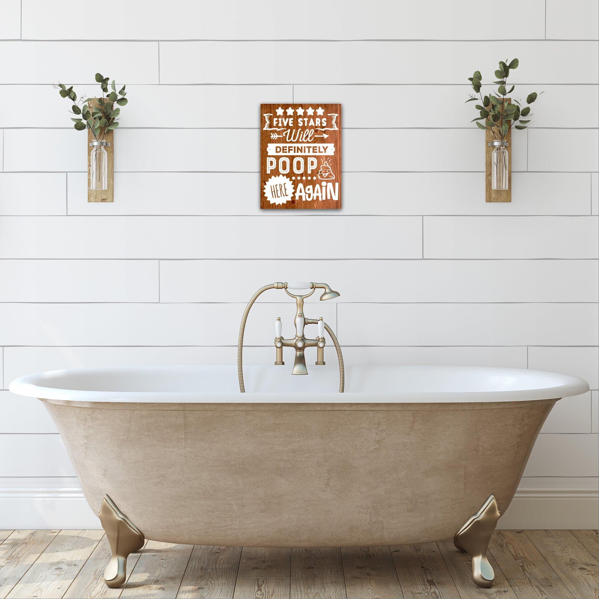 Will Poop Here Again - Dream Big Printables