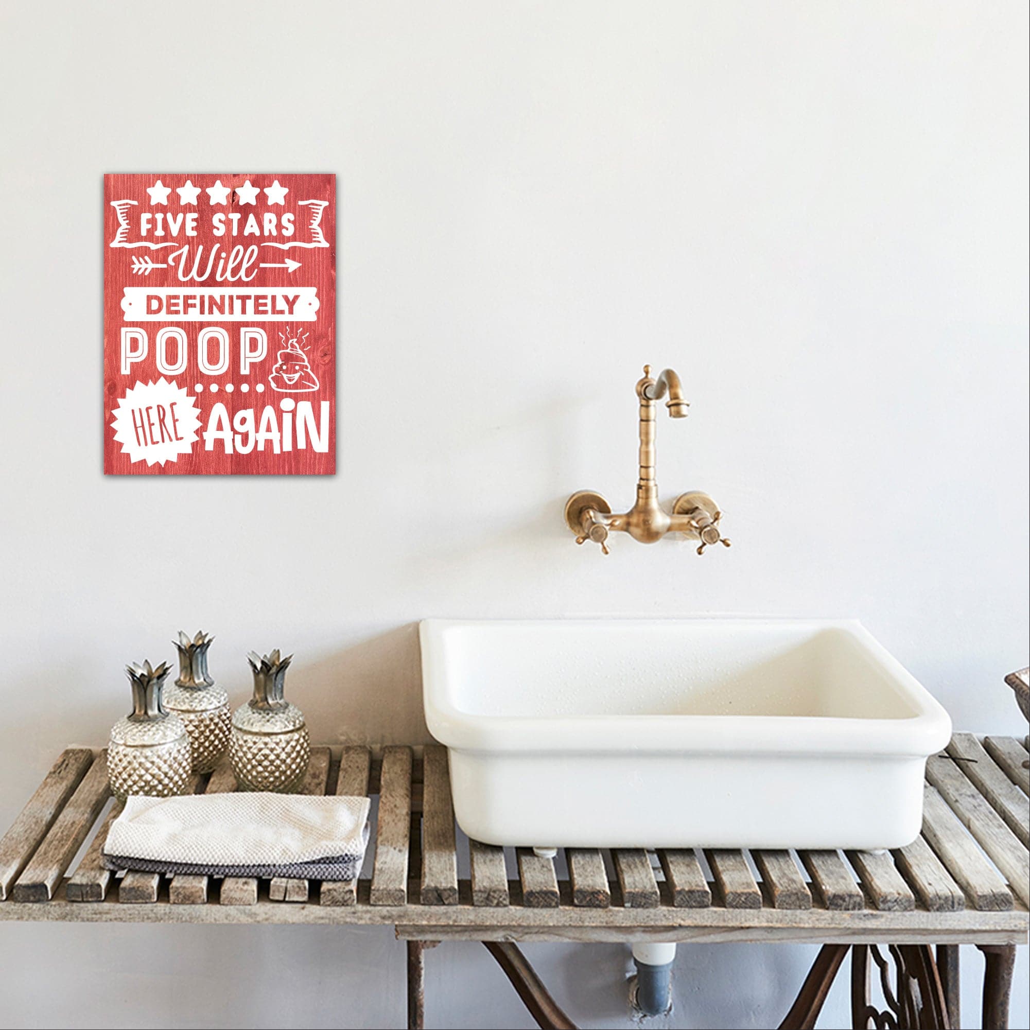 Will Poop Here Again - Dream Big Printables