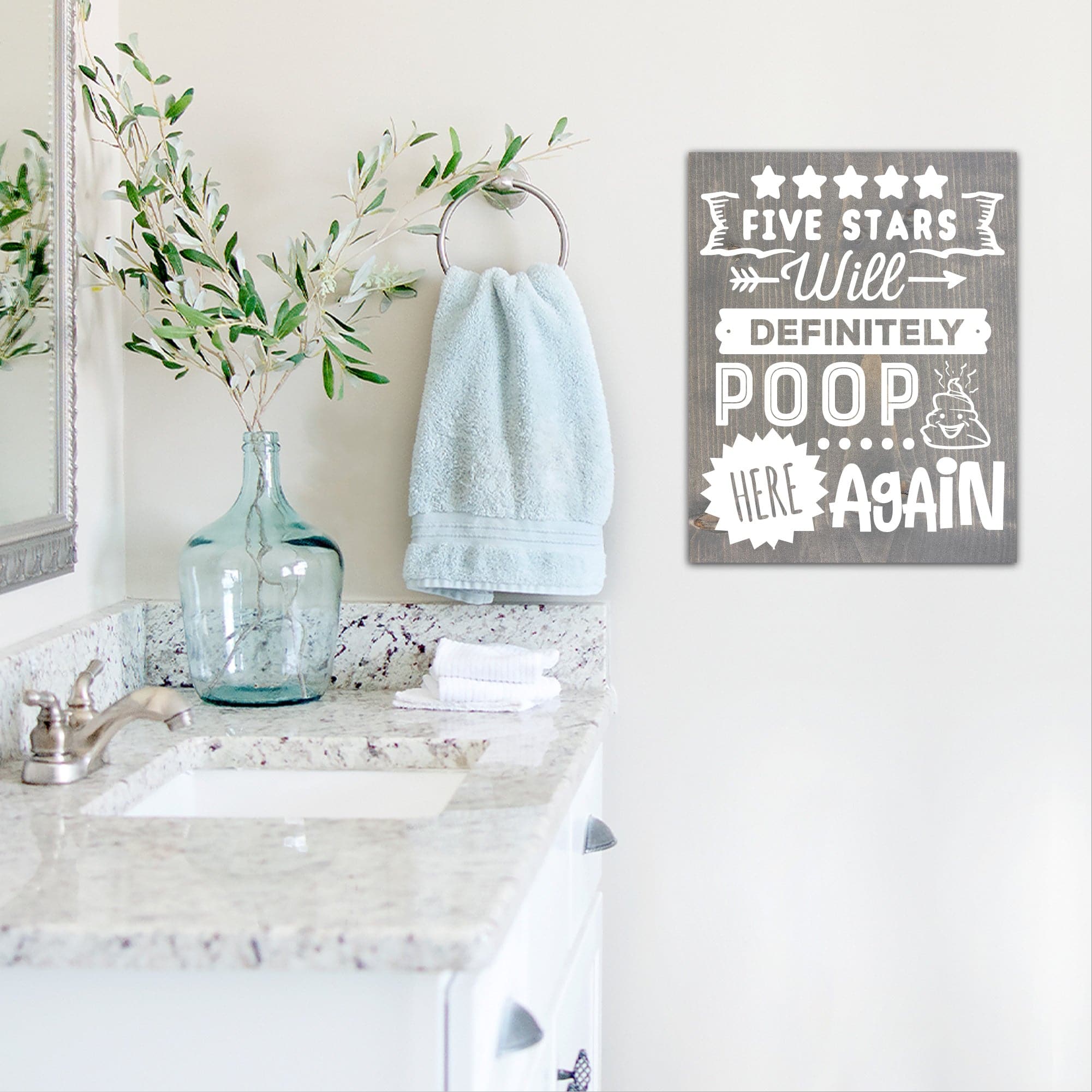 Will Poop Here Again - Dream Big Printables