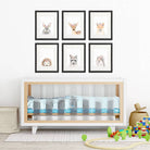 Woodland Animals Nursery Wall Art Prints (Set of 6) - 8x10s - Dream Big Printables