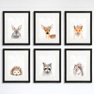 Woodland Animals Nursery Wall Art Prints (Set of 6) - 8x10s - Dream Big Printables