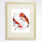 Yin Yang Wall Art Print - 8x10 | Koi Fish - Dream Big Printables